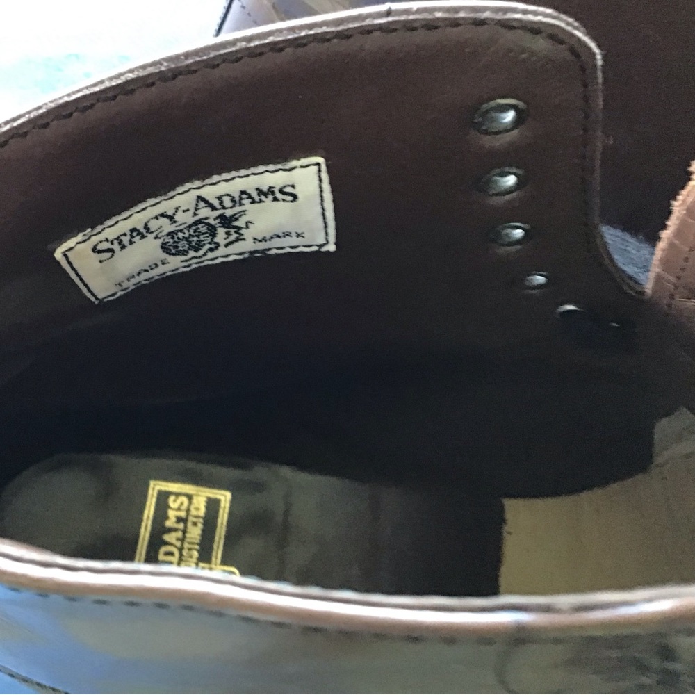 StacyAdams lace up boot.